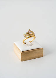 Inel ornament oxid de zirconiu auriu TATA GISELE femme