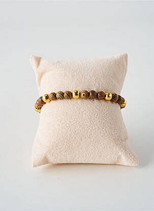Brățară ornament cu mărgele maro TATA GISELE femme