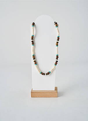 Colier ornament cu mărgele albastru TATA GISELE femme