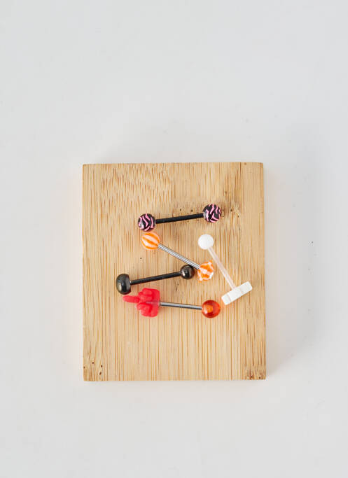 Piercing materiale metalice negru TATA GISELE femme