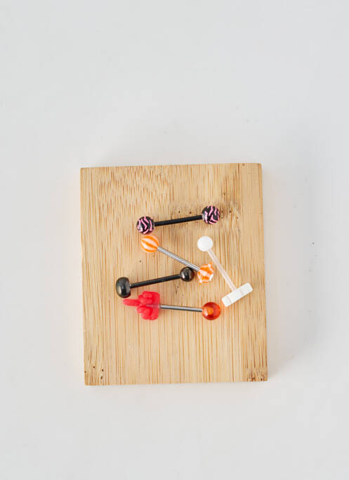 Piercing materiale metalice negru TATA GISELE femme