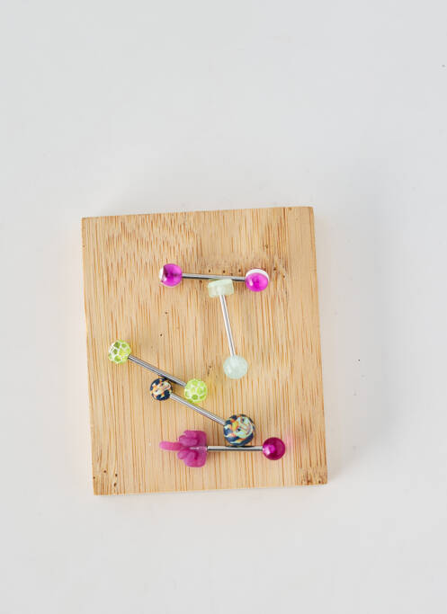 Piercing materiale metalice violet TATA GISELE femme