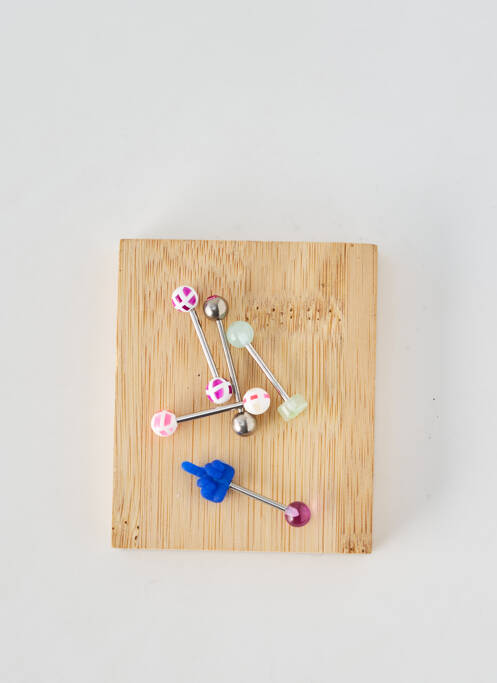 Piercing materiale metalice albastru TATA GISELE femme