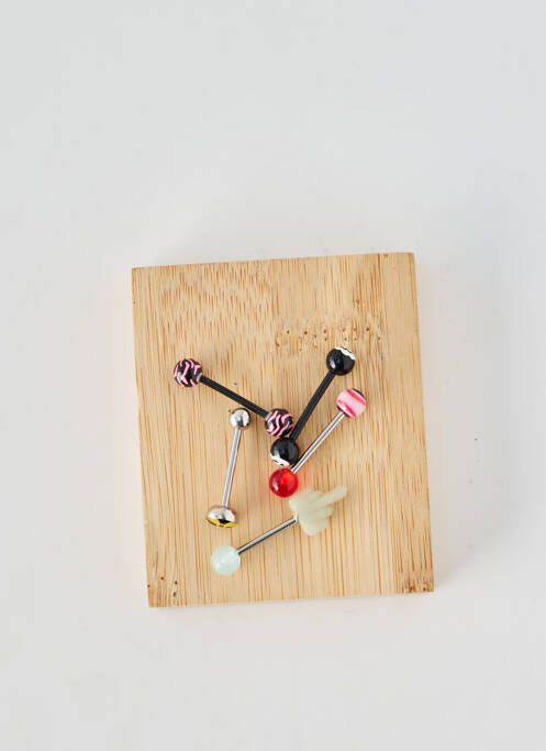 Piercing materiale metalice negru TATA GISELE femme