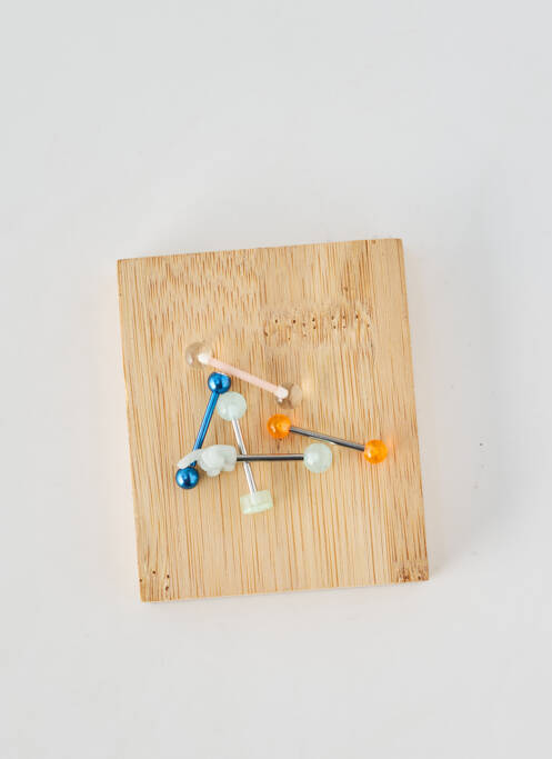 Piercing materiale metalice albastru TATA GISELE femme