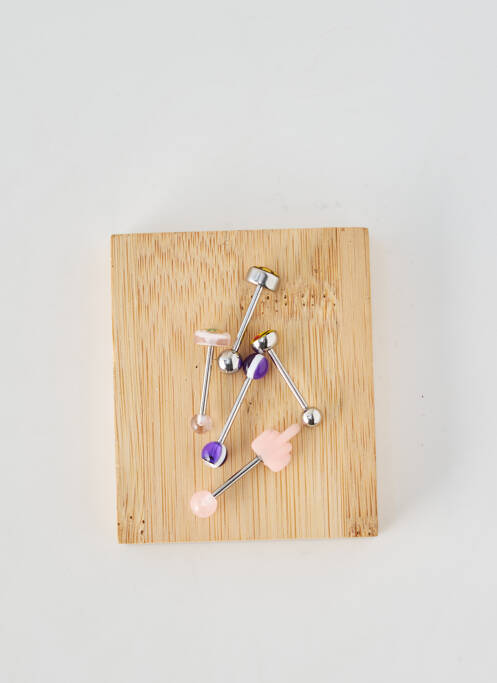 Piercing materiale metalice violet TATA GISELE femme