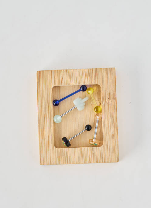 Piercing materiale metalice albastru TATA GISELE femme