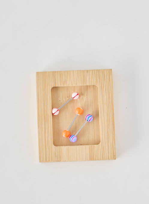 Piercing materiale metalice portocaliu TATA GISELE femme