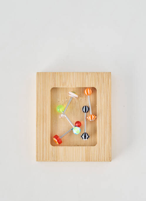 Piercing materiale metalice argintiu TATA GISELE femme