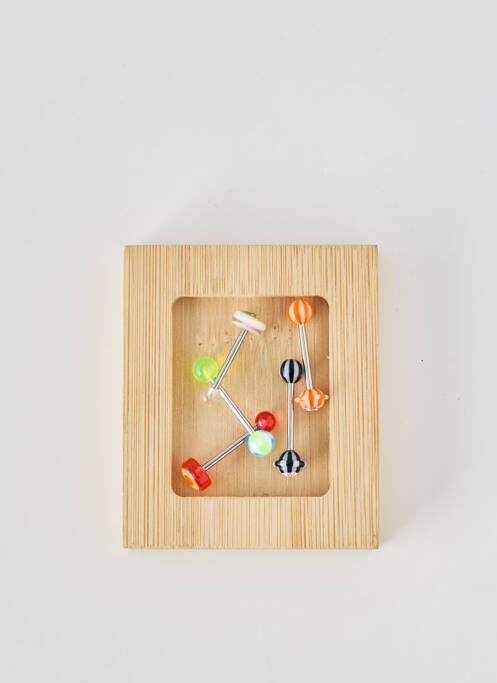 Piercing materiale metalice argintiu TATA GISELE femme