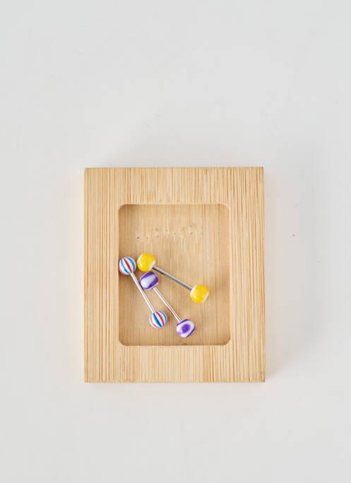 Piercing materiale metalice violet TATA GISELE femme