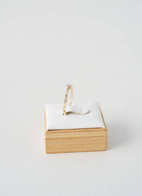 Inel ornament oxid de zirconiu auriu TATA GISELE femme