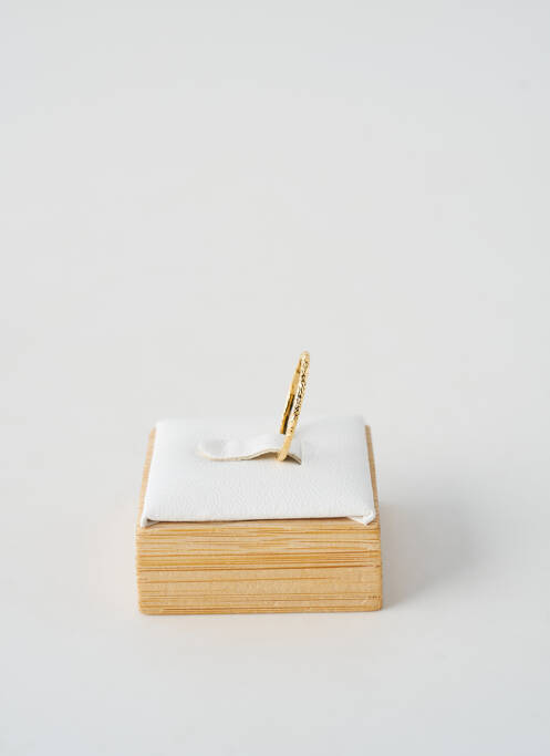 Inel materiale placate cu aur auriu TATA GISELE femme