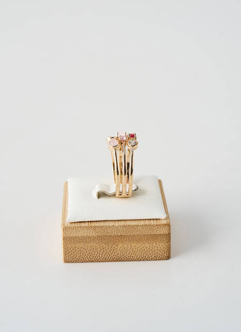 Inel ornament oxid de zirconiu auriu TATA GISELE femme