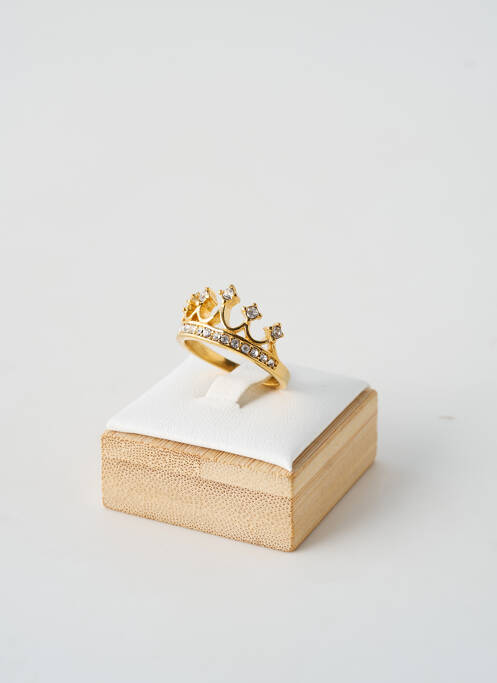 Inel ornament oxid de zirconiu auriu TATA GISELE femme