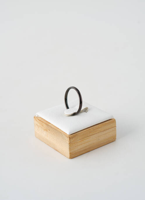 Inel materiale metalice negru TATA GISELE femme