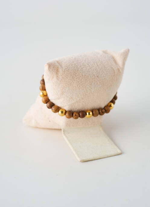 Brățară ornament cu mărgele maro TATA GISELE femme