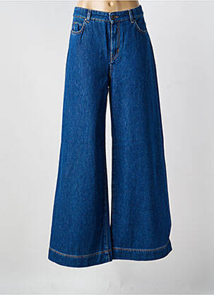 Blugi cu croială largă albastru WEEKEND MAXMARA femeie