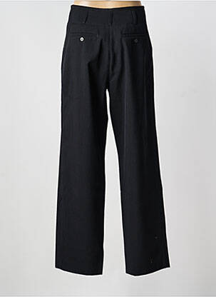 Pantalon drept talie cu cleme talie înaltă negru WEEKEND MAXMARA femeie