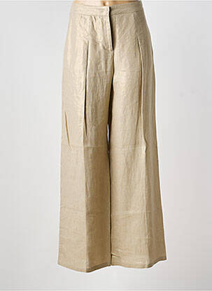 Pantalon larg auriu PENNYBLACK femeie