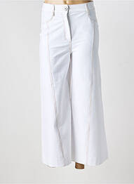 Pantalon 7/8 talie înaltă talie înaltă alb MAX MARA femme