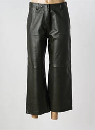 Pantalon 7/8 talie cu cleme mărime normală verde WEEKEND MAXMARA femeie