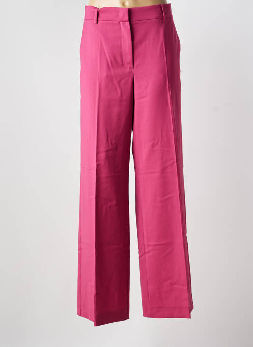 Pantalon larg roz WEEKEND MAXMARA femeie