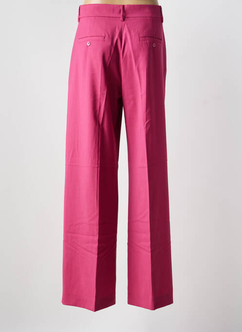 Pantalon larg roz WEEKEND MAXMARA femeie