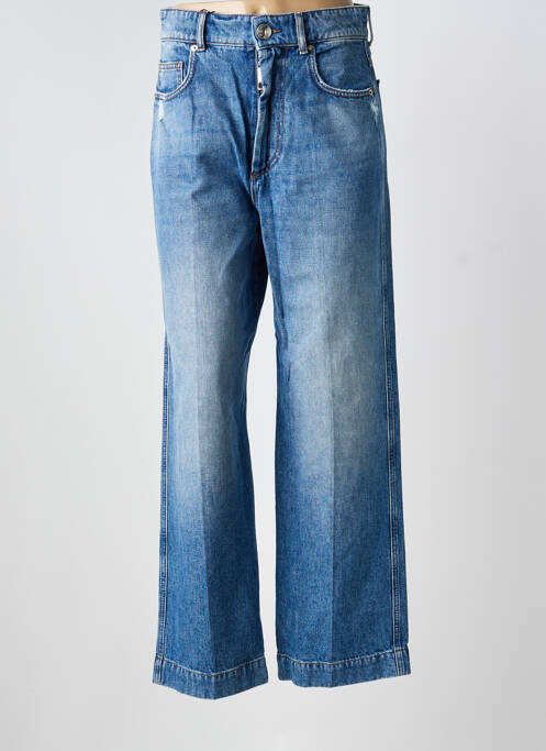 Blugi cu croială largă albastru SPORTMAX femeie