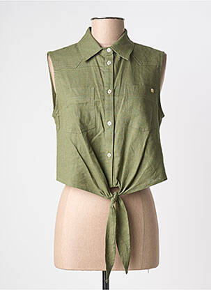 Top verde GAUDI femeie