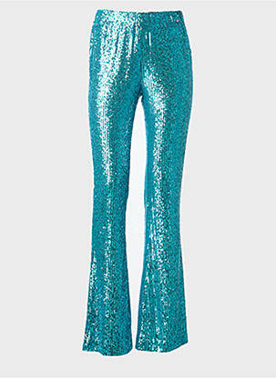 Pantalon drept elasticitate albastru GAUDI femeie