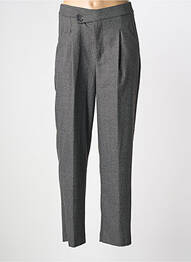 Pantalon drept elasticitate mărime normală gri DIXIE femme