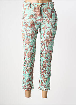 Pantalon 7/8 verde BRAND UNIQUE femeie