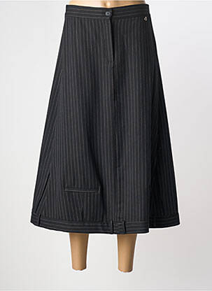 Fustă lungă negru DIXIE femeie