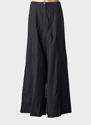 Pantalon larg negru PIER ANTONIO GASPARI femeie
