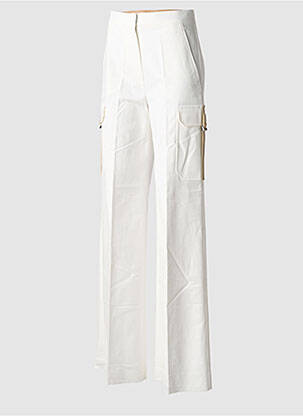 Pantalon cargo buzunare talie înaltă bej MAX MARA femeie