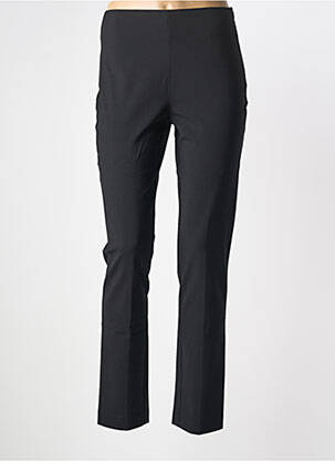 Pantalon slim talie înaltă talie înaltă negru PIER ANTONIO GASPARI femeie