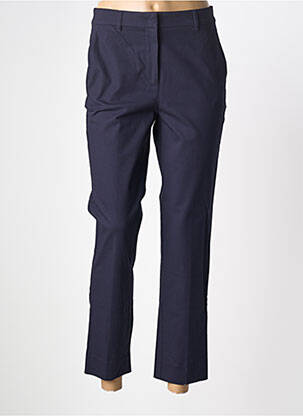 Pantalon 7/8 talie cu cleme mărime normală albastru PENNYBLACK femeie