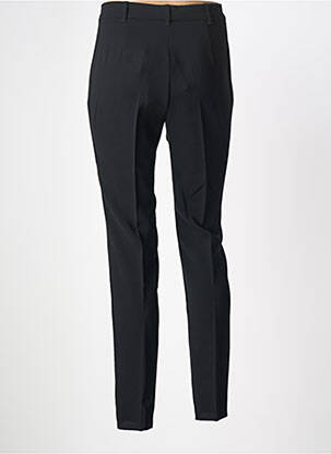 Pantalon slim talie înaltă talie înaltă negru MAX MARA femeie