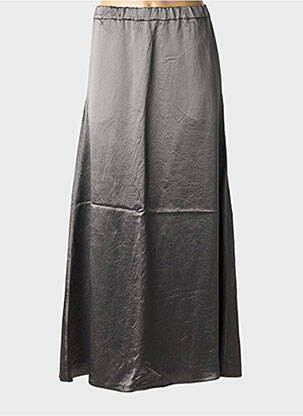 Fustă lungă închidere cu fermoar la spate verde MM BY MAXMARA femeie