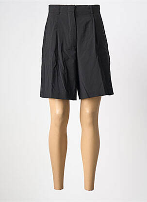 Bermudă croială fustă pantaloni scurți talie înaltă negru WEEKEND MAXMARA femeie