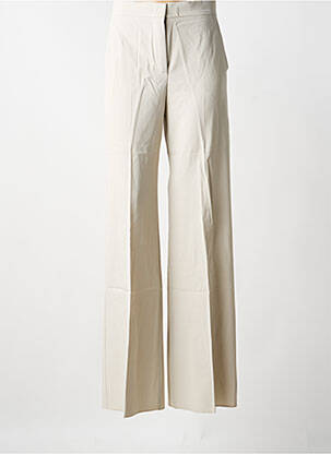 Pantalon evazat bej MAXMARA femeie