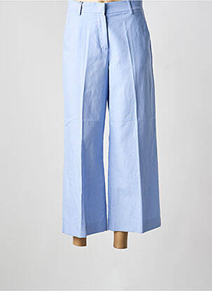 Pantalon 7/8 talie înaltă talie înaltă albastru WEEKEND MAXMARA femeie