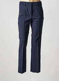 Pantalon drept țesătură crep mărime normală albastru WEEKEND MAXMARA femeie
