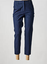 Pantalon 7/8 talie cu cleme mărime normală albastru PENNYBLACK femme