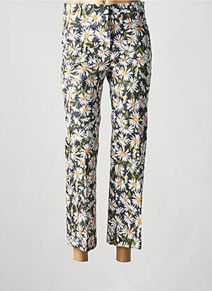 Pantalon 7/8 închidere cu fermoar sub clapetă cu cârlig negru WEEKEND MAXMARA femeie