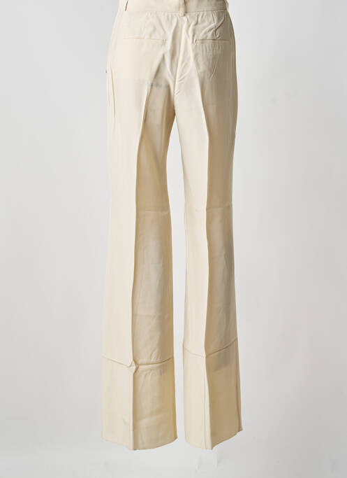 Pantalon evazat bej SPORTMAX femeie
