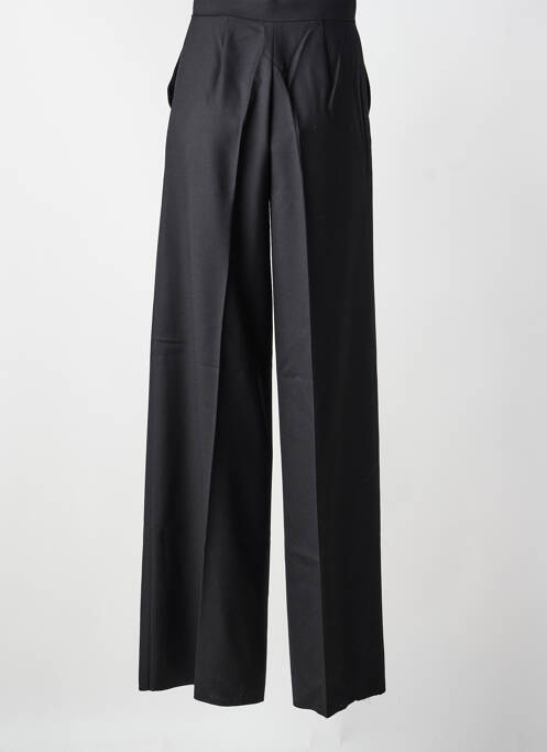 Pantalon larg negru MAXMARA femeie