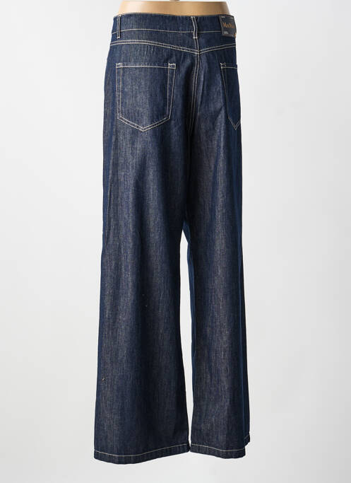 Blugi cu croială largă albastru MAXMARA femeie