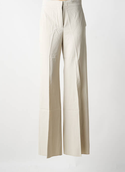 Pantalon evazat bej MAXMARA femeie